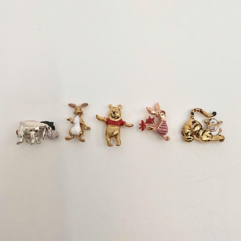 Origami Owl Disney WINNIE THE POOH Charms Set For Floating Lockets New 5 Charms
